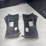 01-06 BMW E46 M3 FRONT BUMPER COVER GUARDS BRACKETS 2695247