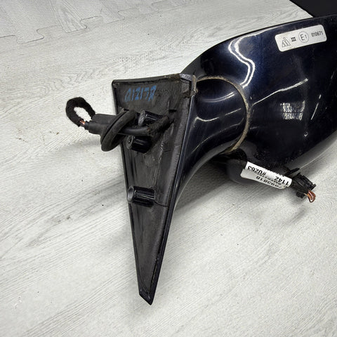 01-06 OEM BMW E46 M3 Right Passenger Exterior Side Mirror Assembly Carbon Black