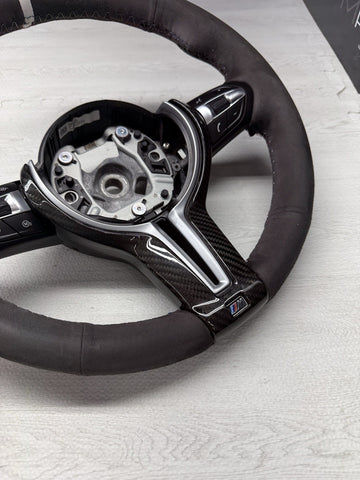 BMW Steering Wheel 15-20 F80 F82 F83 M3 M4 Rewrap