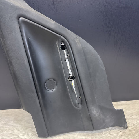 BMW E46 M3 01-06 Coupe Rear Left Door Cards Black Genuine 51437890743