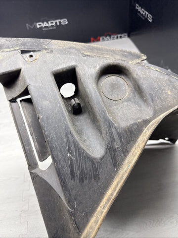 Genuine BMW E46 M3 Front Wheel Housing Fender Left Splash Shield Guard *Crack