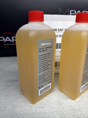 Rear Differential Oil - SAE 75W-140 Synthetic GENUINE BMW 83222282583 PACK OF 3