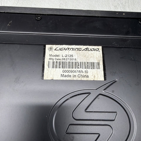 Lighting Audio L-2125 AMP Used