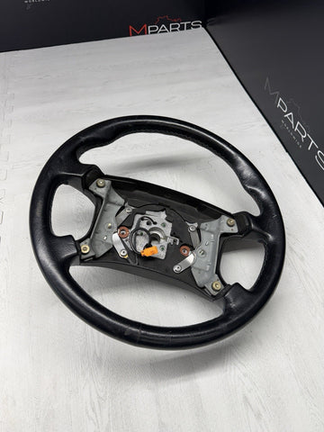 95-99 BMW E36 M3 Steering Wheel Black 4 Spoke