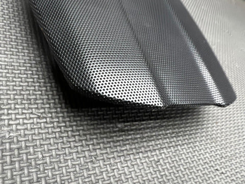 Ferrari 458 - AC Front Upper Dash Board Grille Panel Cover Speaker - Black