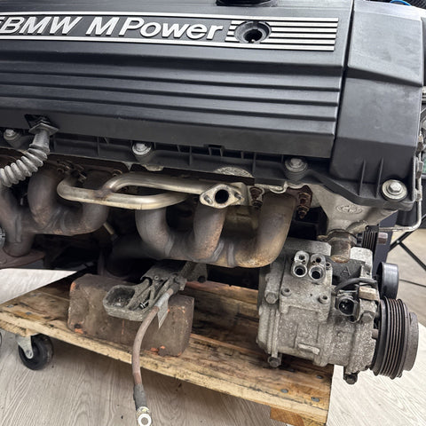 1997 BMW E36 S52 Engine Motor 85k Miles Compression Tested