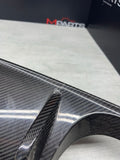 BMW 15-20 F80 F82 F83 M3 M4 OEM REAR BUMPER CARBON DIFFUSER VALANCE TRIM