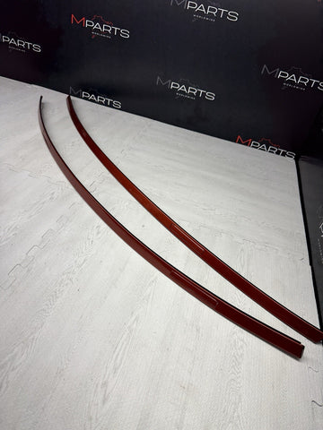 14-21 BMW F87 M2 M240i 228i 230i F22 ROOF RAIL DRIP MOLDINGS TRIMS SAKHIR ORANG