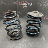 01-06 BMW E46 M3 Coupe Rear Axle Coils Springs Pair Blue Markings Competition