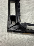 01-06 BMW E46 M3 Interior Center Shift Shifter Trim Brushed Aluminum Broken Tab