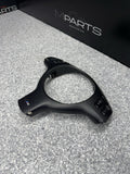 OEM 01-06 BMW E46 M3 Upper & Lower Steering Wheel Trim Cover Plate Black