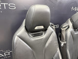 15-20 BMW F83 M4 Convertible Interior Seats & Panels Extended Leather Black