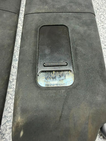 08-10 BMW E63 650i M6 COUPE Interior Sun Visor Left and Right Set OEM