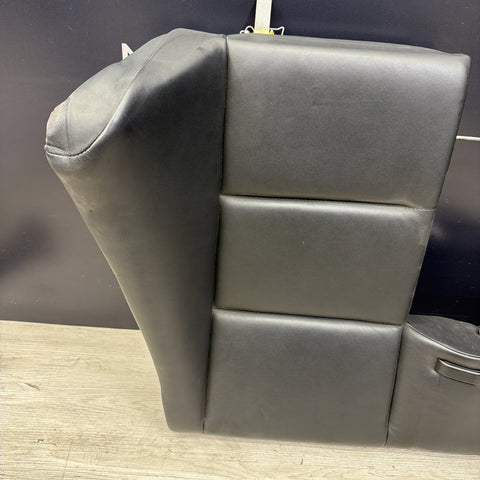 BMW 01-06 E46 M3 Convertible Rear Seat Back Rest Cushion Black Leather Backrest