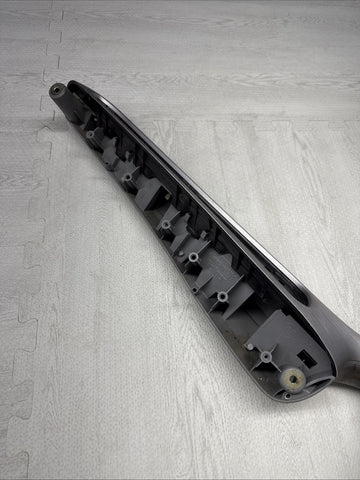 01-06 BMW E46 M3 Brushed Aluminum/Grey Door Trim Armrest Right Front Passenger