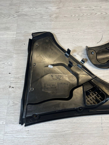 BMW F06 F10 F12 F13 M5 M6 Engine Bay Firewall Windshield Cowls Covers Set OEM