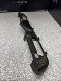 01-06 BMW E46 M3 CONVERTIBLE REAR SEAT ROLLOVER BAR TRIM COVER BLACK 8204279 OEM