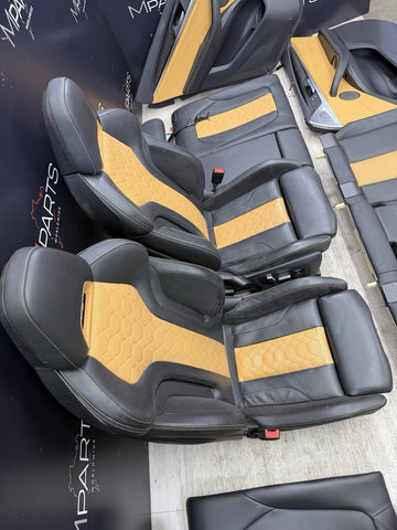 18-24 BMW F97 G01 X3M Interior Seats & Panels Leather Black