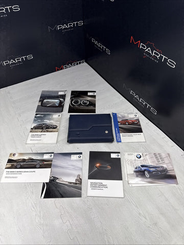 2015 OEM BMW F06 Alpina B6 Gran Coupe Owners Manual Books w/ Wallet