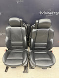 01-06 BMW E46 M3 Convertible Interior Front Heated Seats Black *Notes* 52k