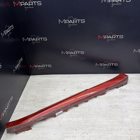 15-20 OEM BMW F82 F83 M4 Left Driver Side Skirt Rocker Panel Sakhir Orange