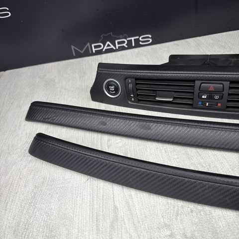08-13 BMW E92 E93 M3 Interior Trim Set Carbon Leather OEM Genuine *Notes*