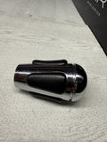 2004-2006 BMW E46 M3 SMG GEAR SHIFT KNOB NAPPA BLACK LEATHER / CHROME OEM