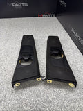 BMW E46 M3 Coupe B Pillars Trims Cover Black 330ci 325ci 328ci