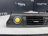 08-13 BMW E92 E93 M3 Interior Trim Set Dash Door Cards Gloss Carbon Fiber