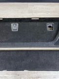 13-16 BMW F10 M5 REAR DECK SPEAKER COVERS PARCEL SHELF COVER PANEL ALCANTARA OEM