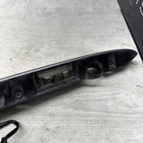 01-06 BMW E46 M3 Convertible Trunk Lid Grip Key Deck Handle Silver Gray