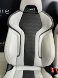 BMW 21-24 G80 M3 Sedan Front Seats Silverstone Leather Powered