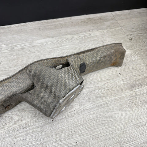 01-06 BMW E46 M3 Front Bumper Rebar Reinforcement Beam *Crack*