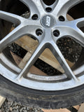 ESR RF2 19x9.5 ET35 5x120 HB 72.56 Silver Wheel Rim *1 Crack 3 Bends