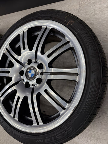 OEM BMW 01-06 E46 M3 19” Style 67 Wheels Rims Staggered Set