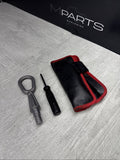 08-13 BMW E46 E90 E92 E93 M3 Emergency Trunk Tool Tools Kit Set + Pouch OEM
