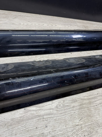 01-06 BMW E46 M3 Rocker Panel Side Skirts OEM Carbon Black