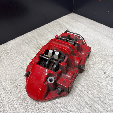 BMW 21-26 G80 G82 G83 M3 M4 Front Passenger Brake Caliper Brembo Stock Red
