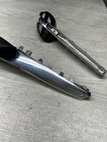 08-13 BMW E92 E93 M3 Front Fender Grilles Side Marker Light Chrome Trims OEM