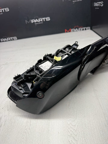 21-26 BMW G80 M3 Right Side Door Mirror W/ Camera Black Gloss *Broken Plastics