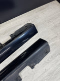 01-06 BMW E46 M3 Rocker Panel Side Skirts OEM Carbon Black *Notes*