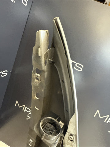 08-13 BMW E92 E93 M3 Left Driver Fender Panel Silver 41358042831 *Cracks
