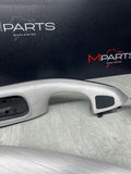 01-06 BMW E46 M3 Convertible Interior Armrests Trim Set Brushed Aluminum *Notes*