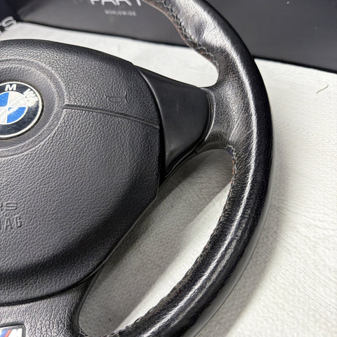 BMW Z3 M Z3M Roadster Steering Wheel M Sport 3 Spoke Black OEM