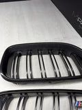 BMW F06 F12 F13 M6 Front Kidney Grilles Grille Set Black