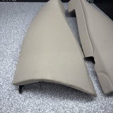 BMW M340i 330i G20 Rear Left & Right Black Seat Bolster Set (2) Canberra Beige