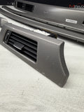 09-13 OEM BMW E92 E93 335is Dash Glacier Silver Aluminum Interior Trim Set