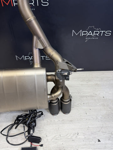 (PICKUP ONLY) BMW F80 F82 F83 M3 M4 15-20 Titanium Akrapovic Slip On Exhaust