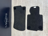 Genuine 01-06 BMW E46 M3 Convertible Carpets Floor Mats Black Front