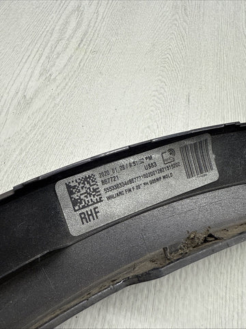 BMW G05 X5 Front Right Wheel Arch Flare Molding Blue Color OEM 867721